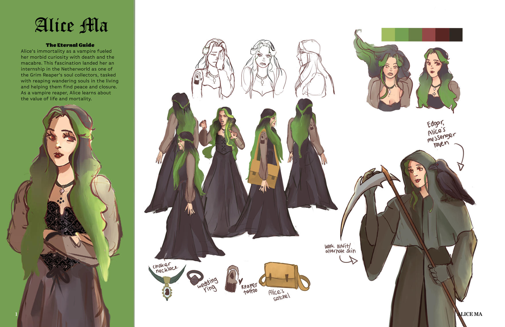 Alice Ma, my vampire OC